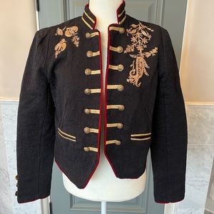 Free People military jacket, size small